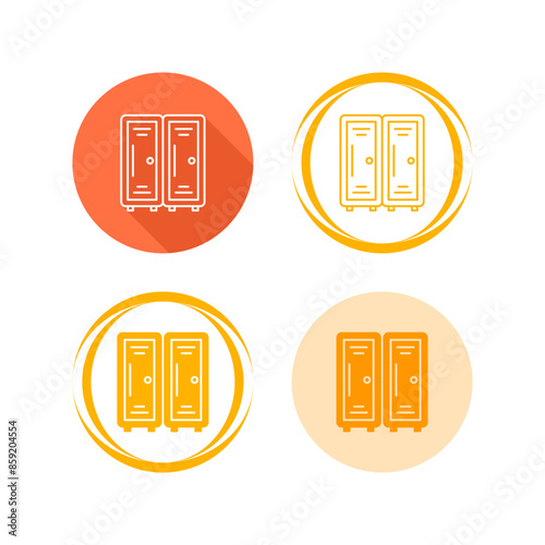 Locker Room Vector Icon