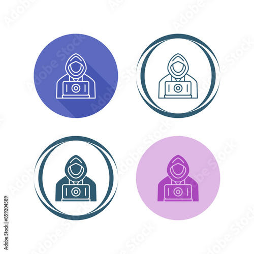 Hacker Vector Icon