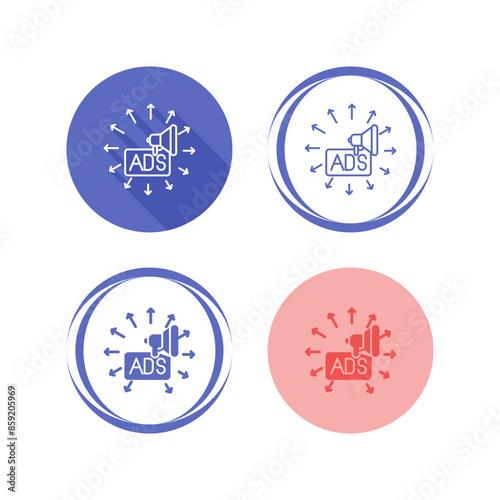 Advertising Submission Vector Icon