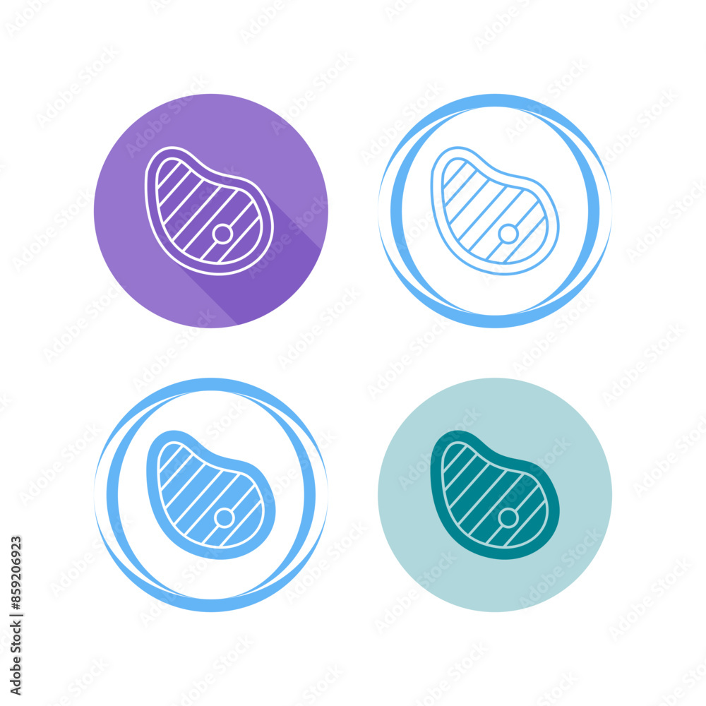 Steak Vector Icon Steak Vector Icon