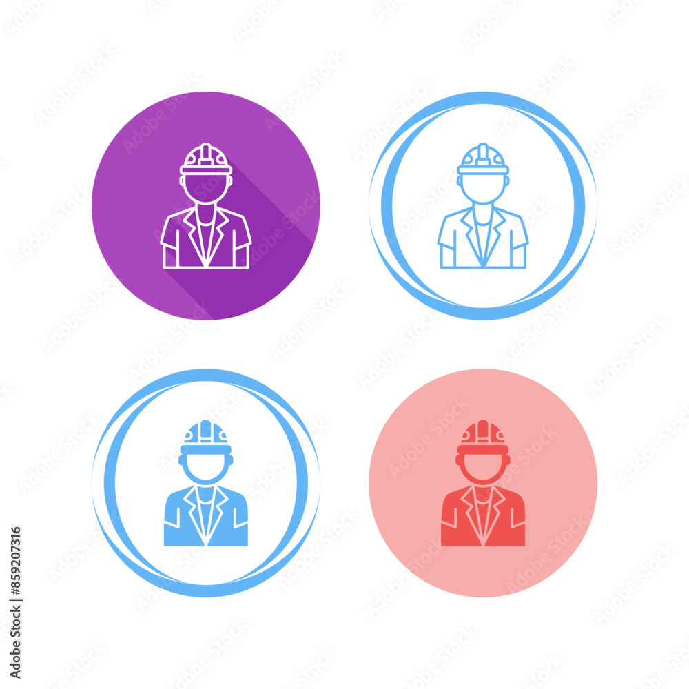 Worker Vector Icon Worker Vector Icon