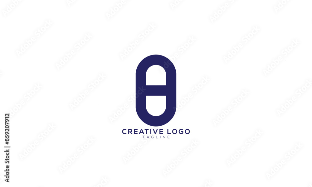 OH HO OB BO Abstract initial monogram letter alphabet logo design OH HO OB BO Abstract initial monogram letter alphabet logo design