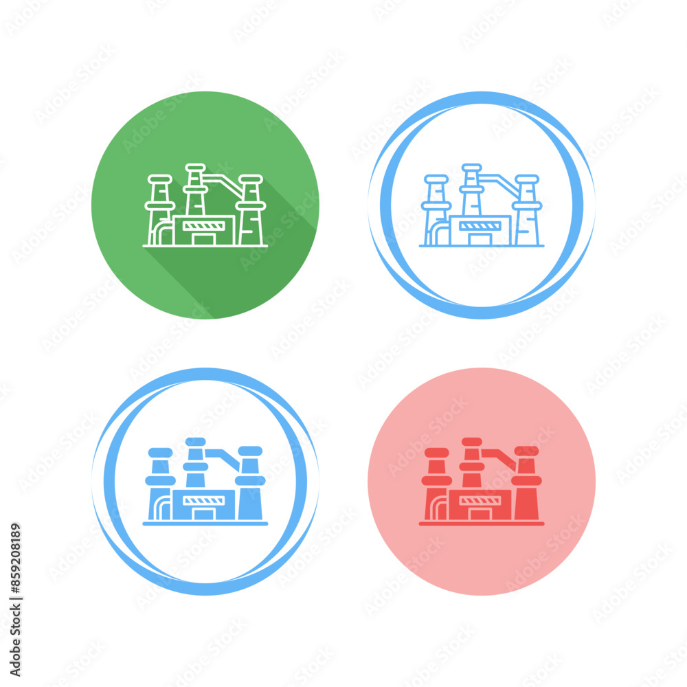 Factory Vector Icon Factory Vector Icon