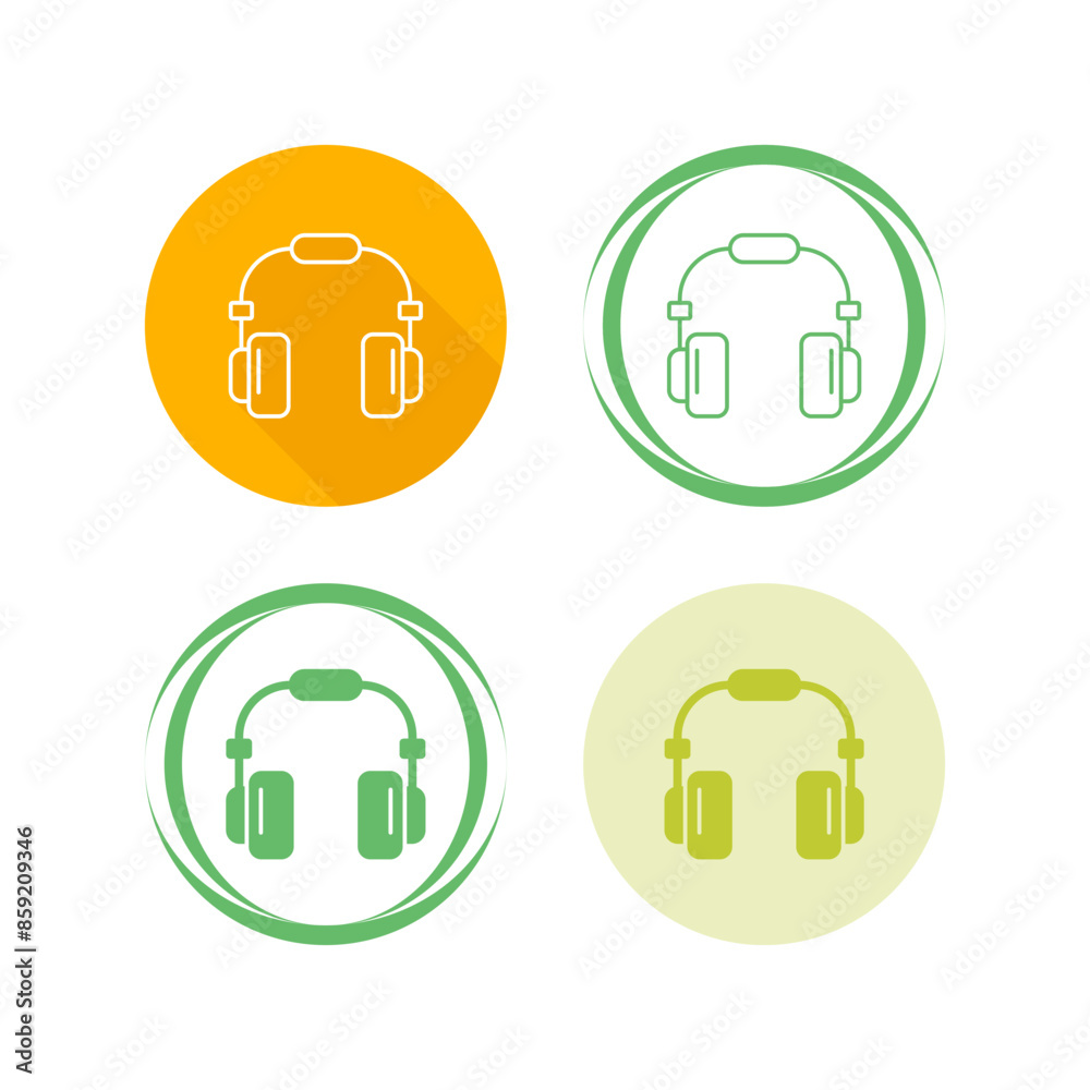 Headphone Vector Icon