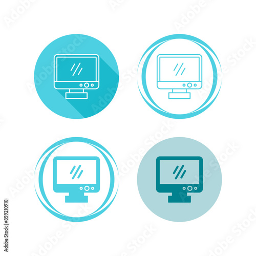 Monitor Vector Icon