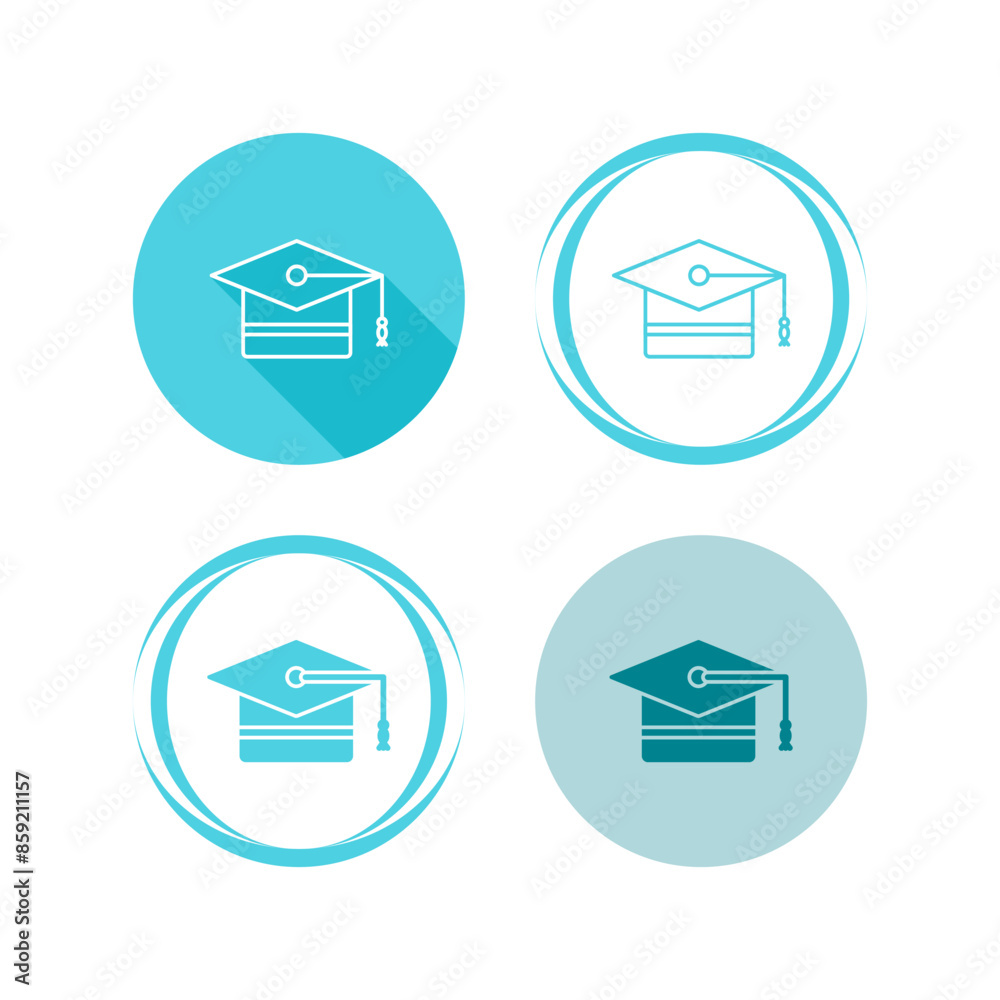Mortarboard Vector Icon Mortarboard Vector Icon