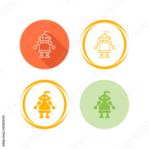 Robot Vector Icon