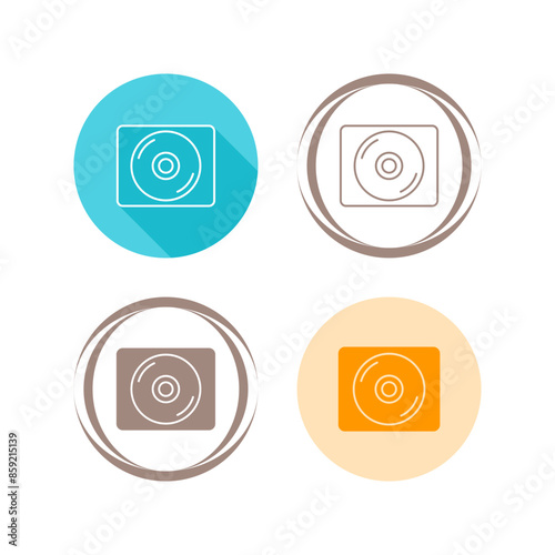 CD Vector Icon