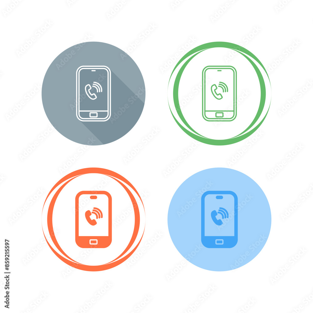 Ringing Vector Icon Ringing Vector Icon