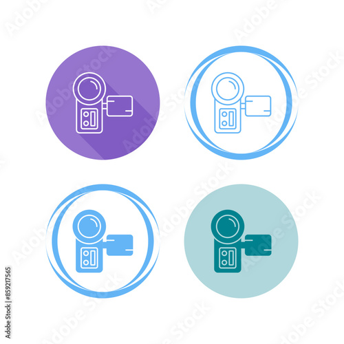 Video Camera Vector Icon