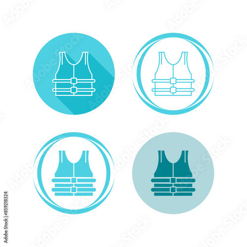 Bulletproof Jacket Vector Icon