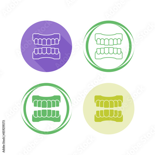 Denture Vector Icon