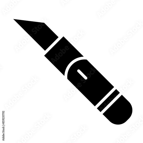 Scalpel Glyph Icon