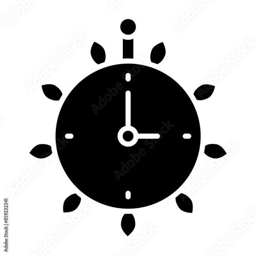 Clock Glyph Icon