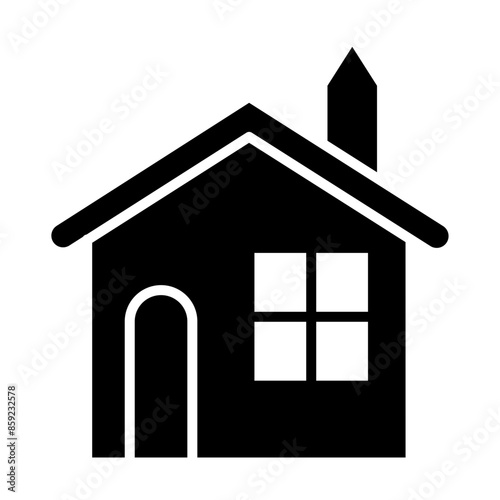 House Glyph Icon