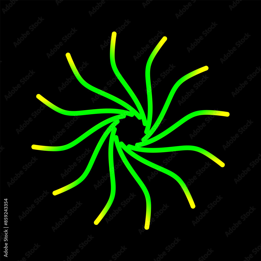 Abstract pattern with abstract icon Abstract pattern with abstract icon