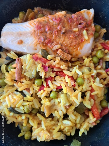 Paella poisson 