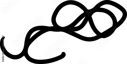 Thread Vector Silhouette