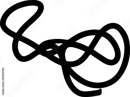 Thread Vector Silhouette