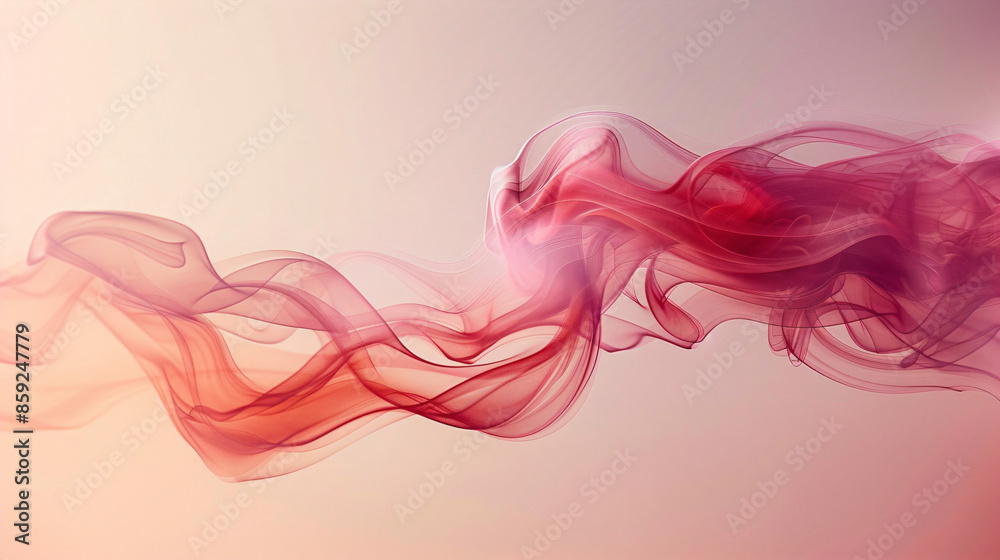 Abstract Red Smoke. Abstract Red Smoke.