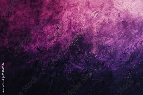 grainy gradient dark background with purple pink and black color flow noise texture for wide banner or poster header design abstract digital art