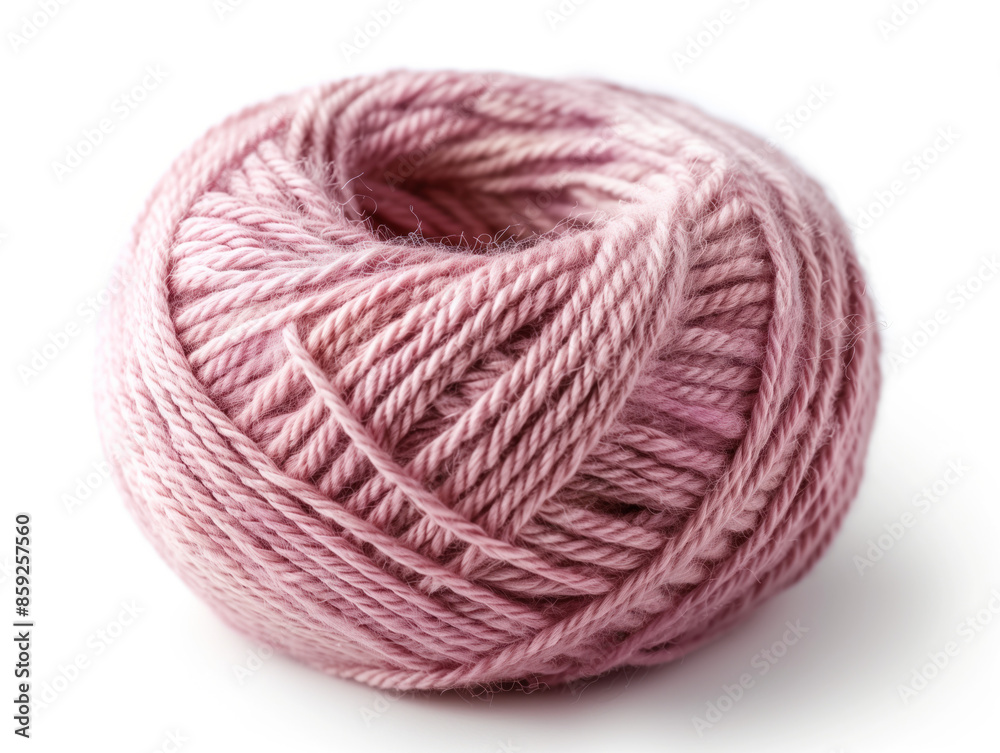 Colorful yarn isolated on white background. Created with Generative AI technology. Colorful yarn isolated on white background. Created with Generative AI technology.