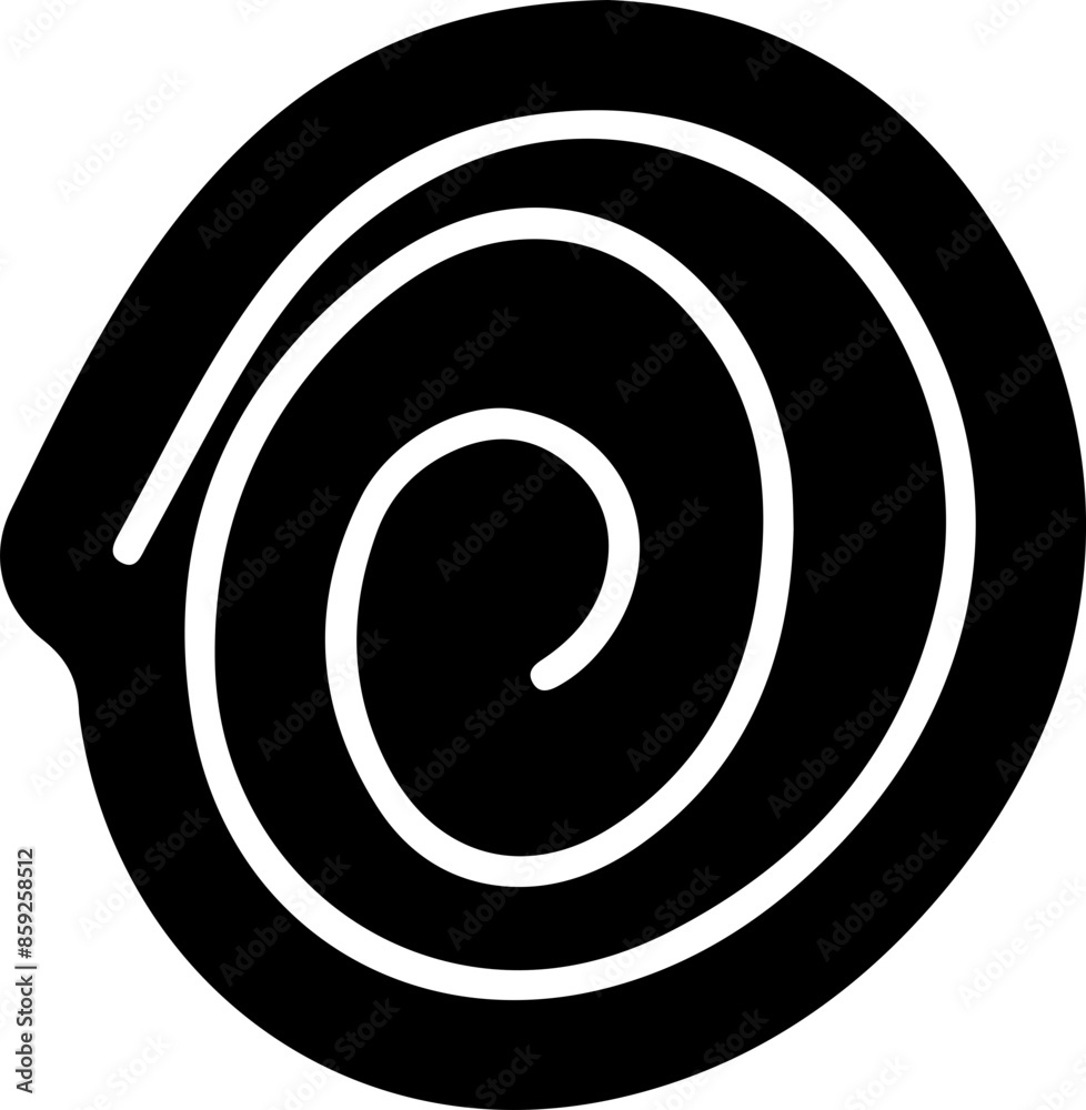 spiral vector silhouette spiral vector silhouette
