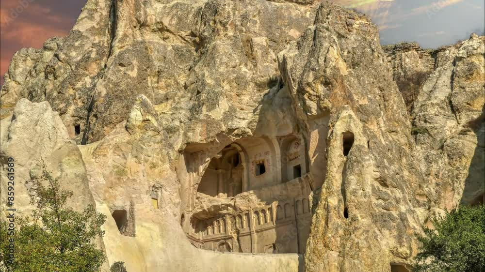 Karanlik Kilise in the Goereme Open Air Museum, Göreme, Cappadocia, Türkiye