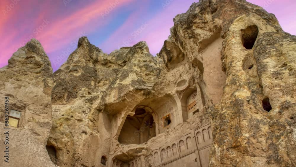 Karanlik Kilise in the Goereme Open Air Museum, Göreme, Cappadocia, Türkiye