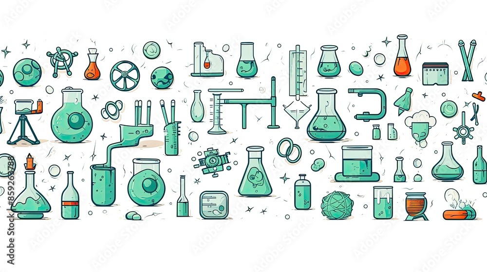 set of medical icons