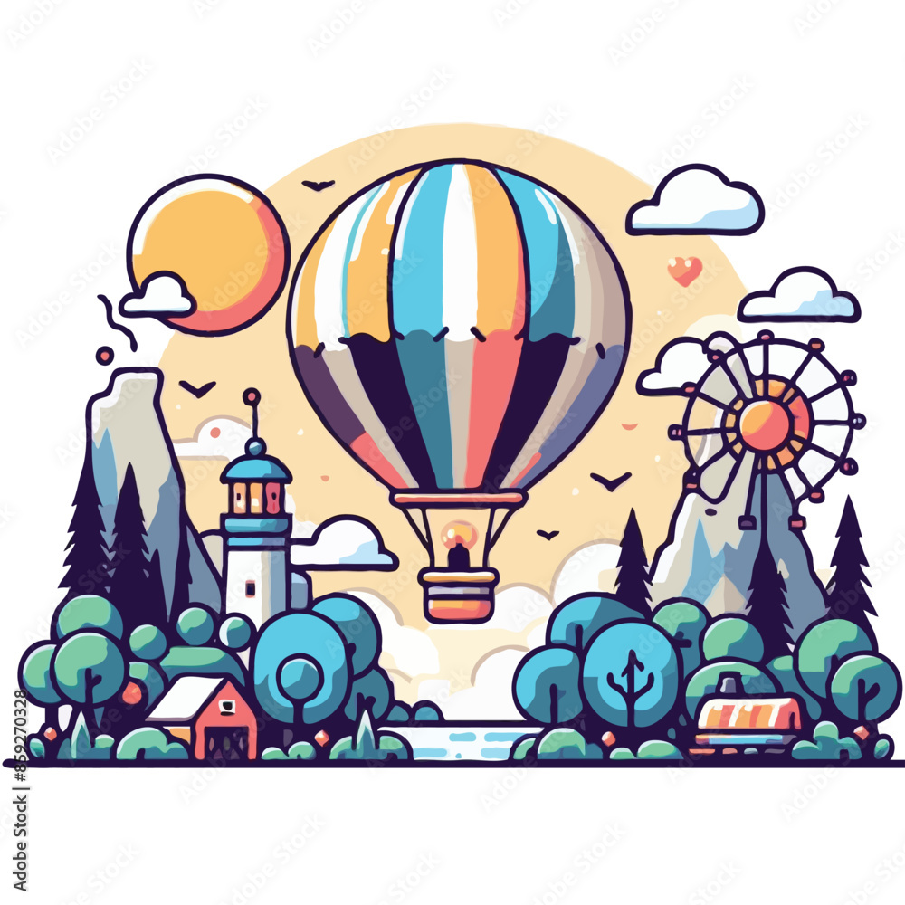 hot air ballon