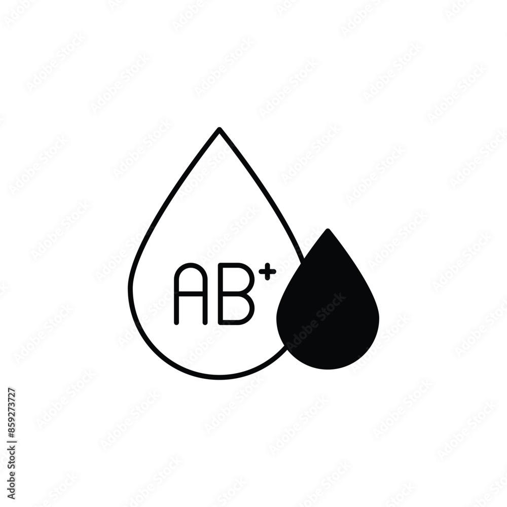 Blood icon design with white background stock illustration Blood icon design with white background stock illustration