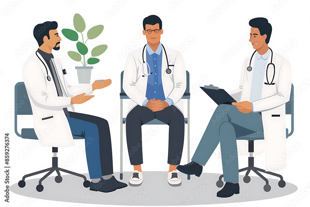 Vector IllustrationDoctors, Nurses, and Teamwork on Tablet for Hospital Management Data Report, Supporting Black Patients, Clinic Results, Research, Healthcare Vector IllustrationDoctors, Nurses, and Teamwork on Tablet for Hospital Management Data Report, Supporting Black Patients, Clinic Results, Research, Healthcare