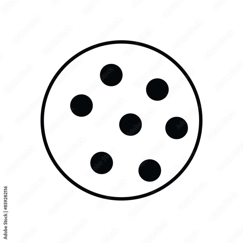 Chapati vector icon Chapati vector icon