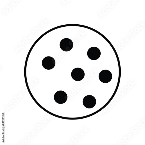 Chapati vector icon