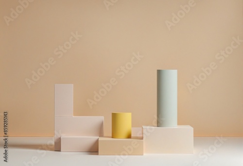 Wallpaper Mural Sleek and Minimal Product Display Torontodigital.ca