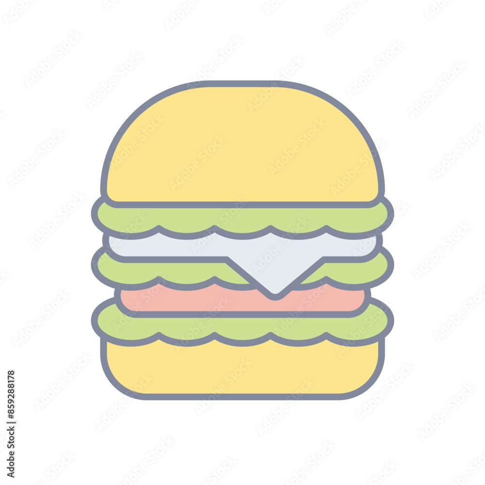 burger vector icon burger vector icon