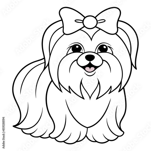 Dog breeds coloring pages