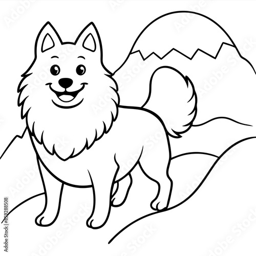 Dog breeds coloring pages