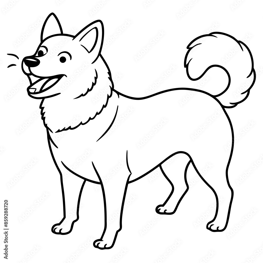 Dog breeds coloring pages