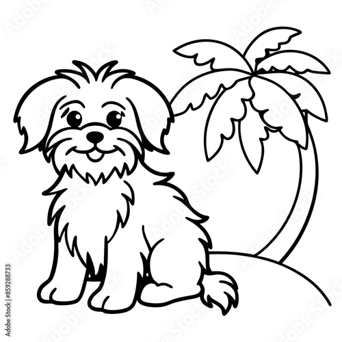 Dog breeds coloring pages