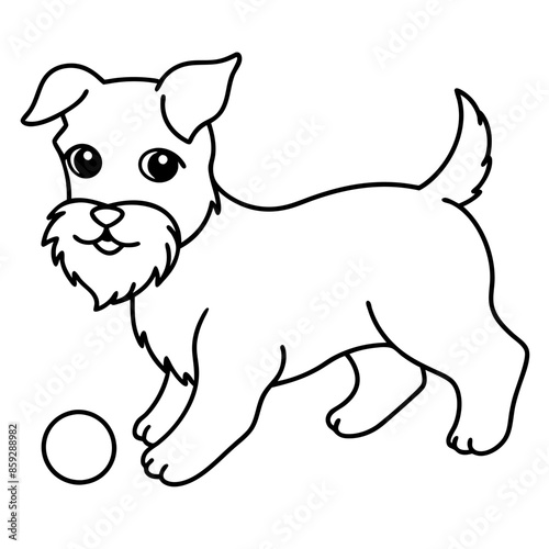 Dog breeds coloring pages