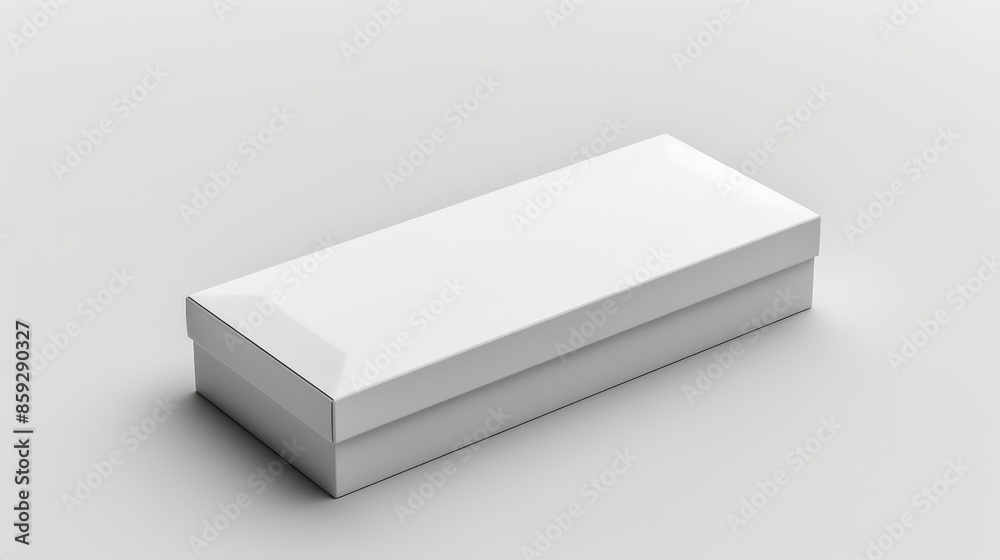 A simple white rectangular box is placed against a plain background, emphasizing minimalism and cleanliness, perfect for various conceptual uses and presentation purposes. A simple white rectangular box is placed against a plain background, emphasizing minimalism and cleanliness, perfect for various conceptual uses and presentation purposes.