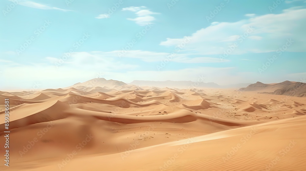 desert sand dunes a clear view desert sand dunes a clear view