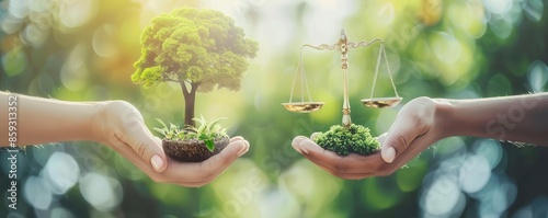 Balance between nature and justice