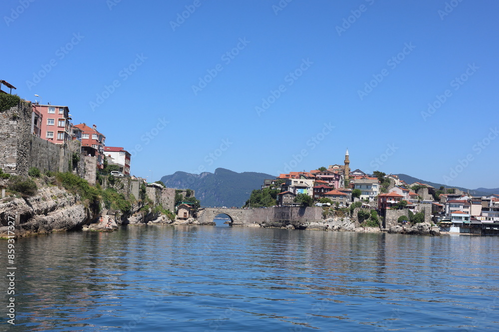 old town of amasra in blacksea region of turkey old town of amasra in blacksea region of turkey
