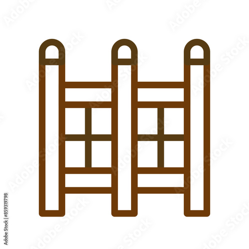 agriculture icon duocolor brown summer