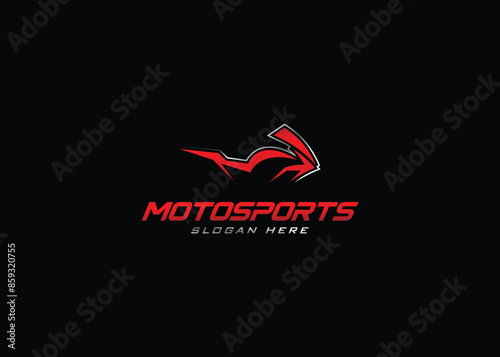 Heavy bike, sports bike, Motorcycle Bikers Club Logo, company logo design