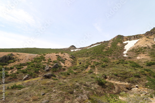 2024年5月の福島県の安達太良山の山開き