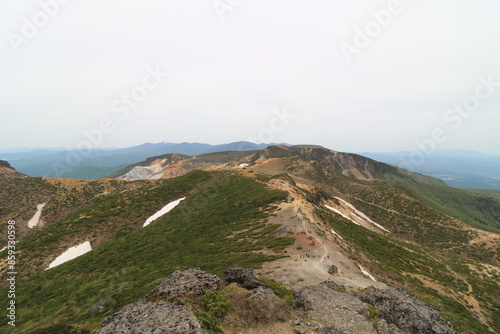 2024年5月の福島県の安達太良山の山開き
